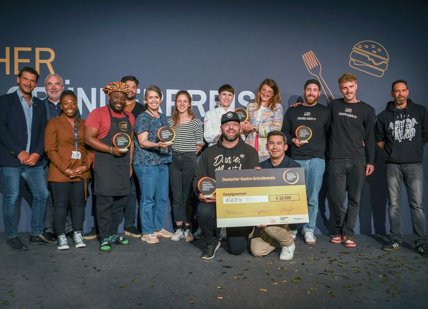 Der deutsche Gastro-Gründerpreis 2022 ging an das Start-Up Flieten Franz aus Trier