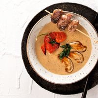 Wiberg Rezept Suppe Auberginencrèmesuppe Herbst Gastronomie gastrotel 5-2019
