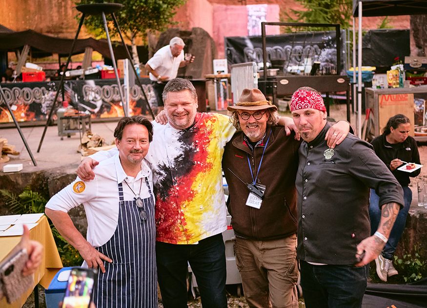 Martin Scharff und Foodrock Team