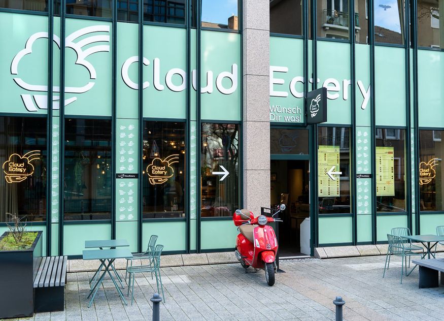 Cloud Eatery schafft mit The Fastest Food Plaza in Frankfurt ein neues digitales Bestellerlebnis