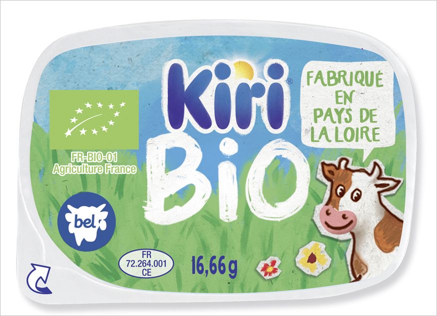 Bel Foodservice reagiert mit dem neuen Frischkäse Kiri Portion Bio auf die steigende Nachfrage nach Bio-Produkten