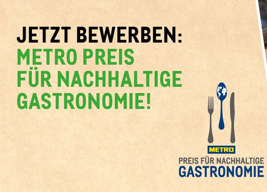 Der Metro Preis für nachhaltige Gastronomie ist Auszeichnung und Ansporn für zukunftsfähige Gastro-Konzepte